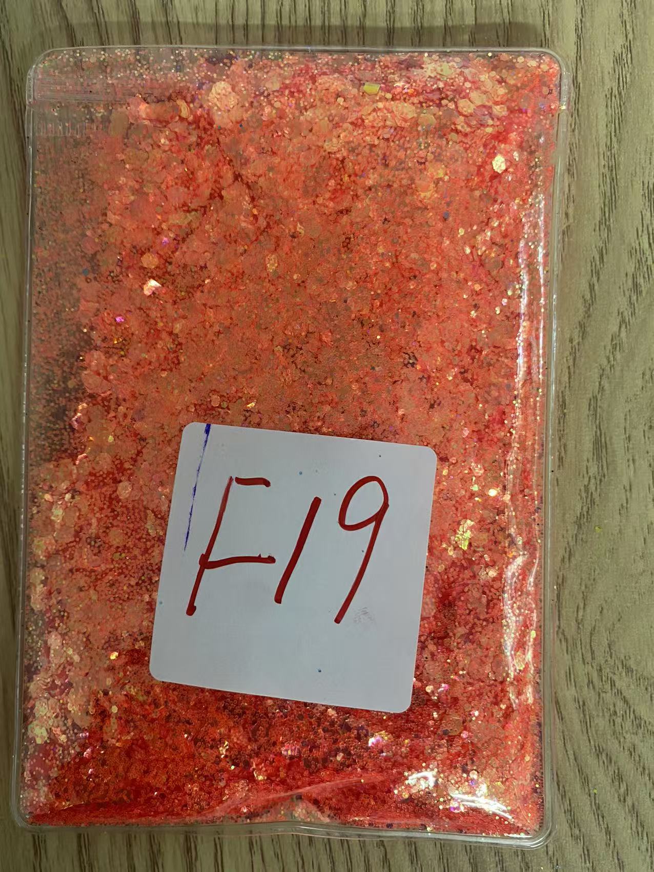 Glitter F Series $3/50G(Bag packaging)