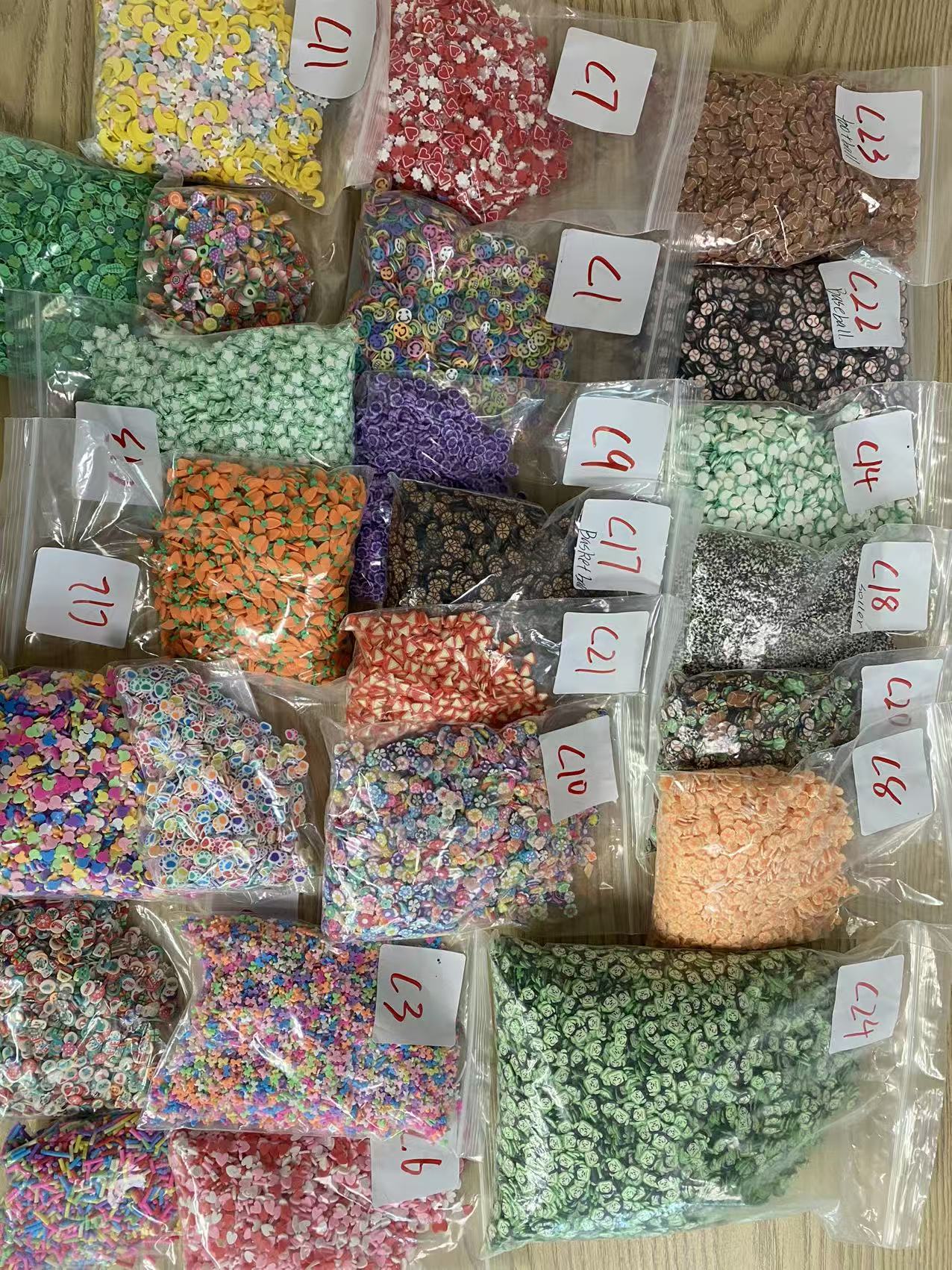 Bubbleglitter polymerclay chameleon glitter  pearl glitters