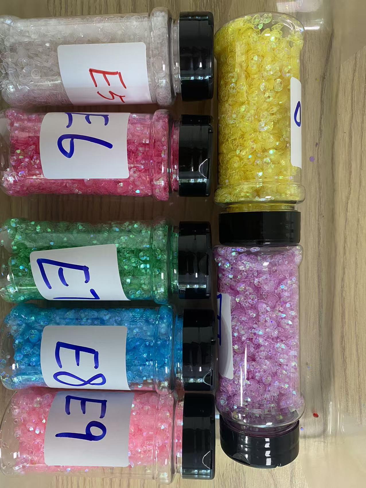 Bubbleglitter polymerclay chameleon glitter  pearl glitters