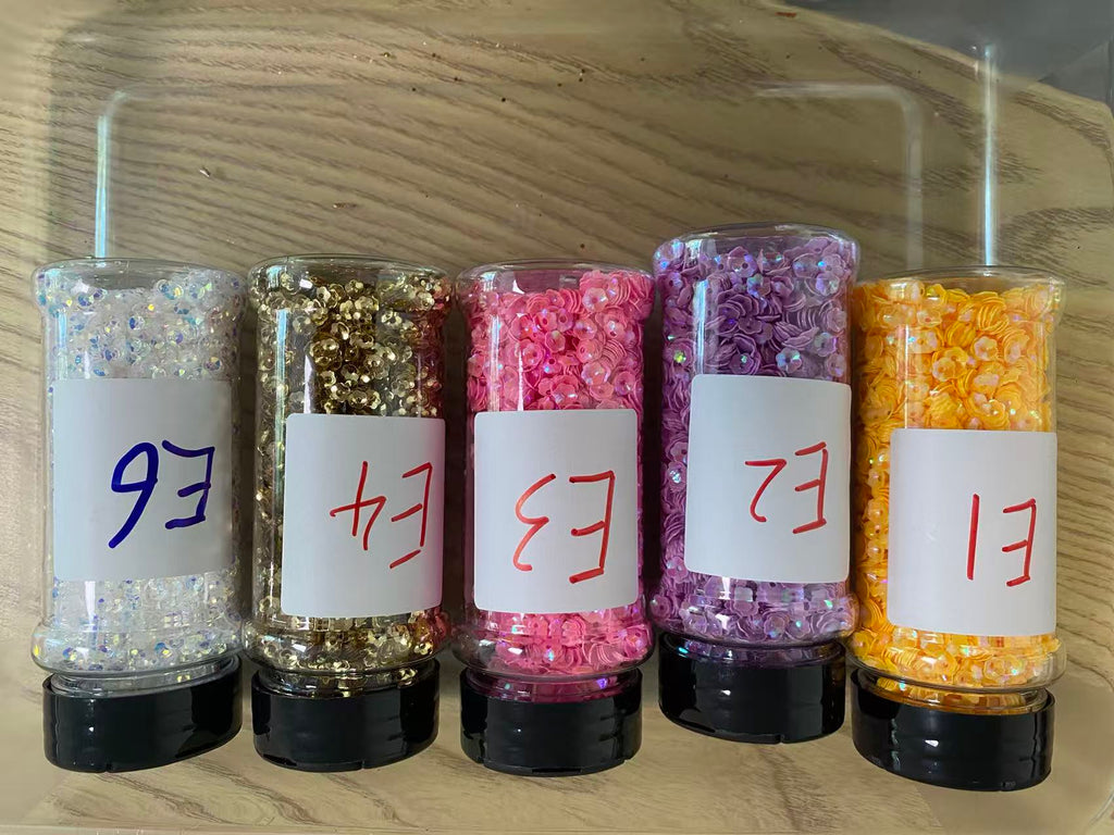 Bubbleglitter polymerclay chameleon glitter  pearl glitters